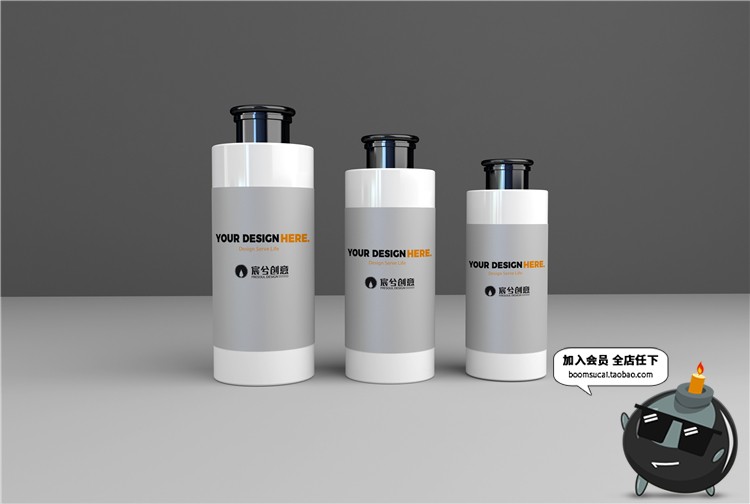 图片[14]-陶瓷餐饮盘子碗餐具智能贴图文创样机VI效果展示模板PSD设计素材-设计猿