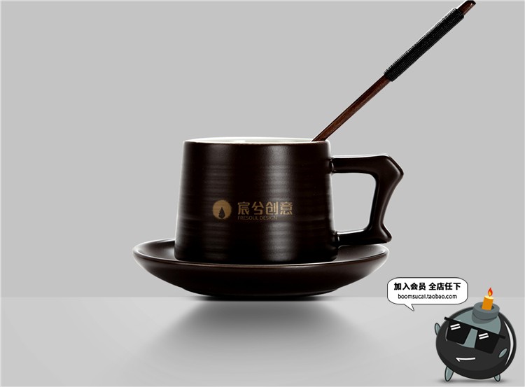 图片[17]-陶瓷餐饮盘子碗餐具智能贴图文创样机VI效果展示模板PSD设计素材-设计猿