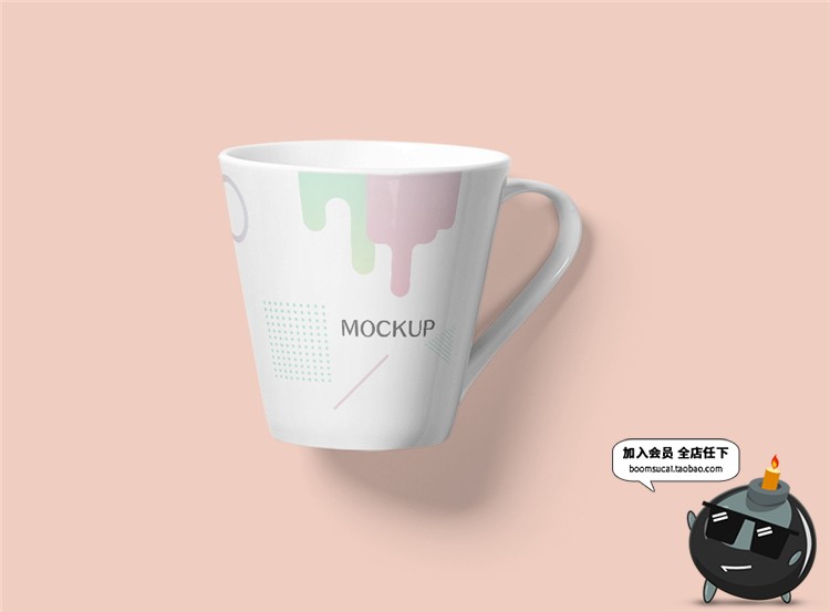 图片[19]-陶瓷餐饮盘子碗餐具智能贴图文创样机VI效果展示模板PSD设计素材-设计猿
