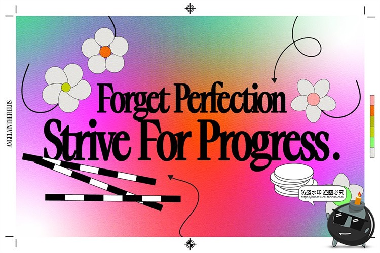 图片[5]-千禧风图形集复古Y2K渐变波浪扭曲抽象怪异涂鸦AI矢量图PNG素材-设计猿