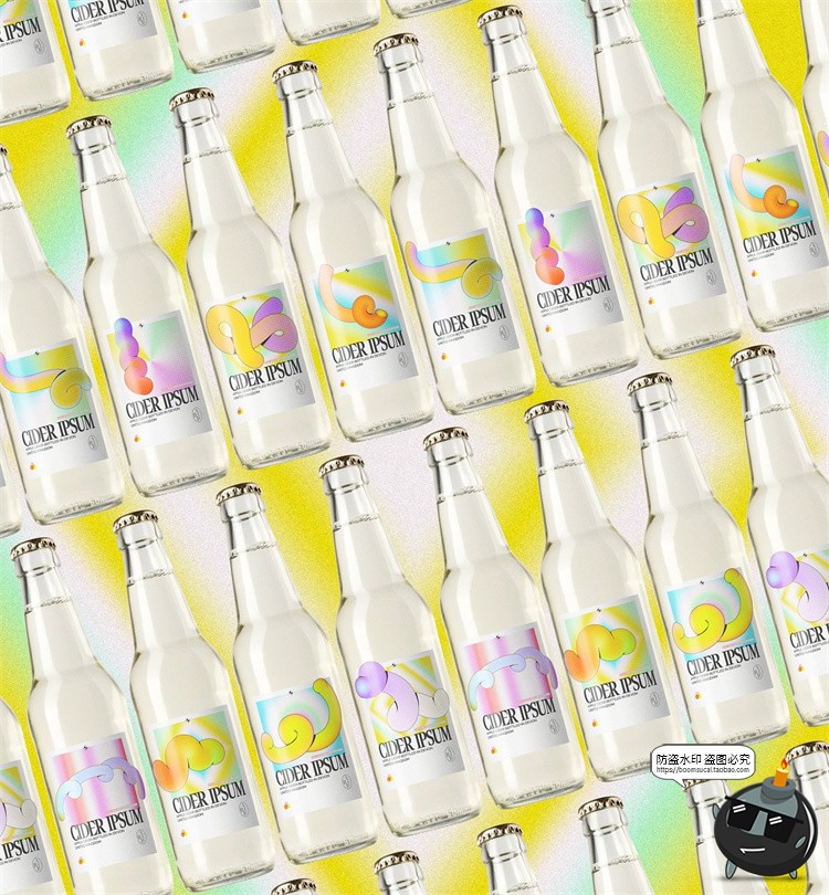 图片[9]-千禧风图形集复古Y2K渐变波浪扭曲抽象怪异涂鸦AI矢量图PNG素材-设计猿