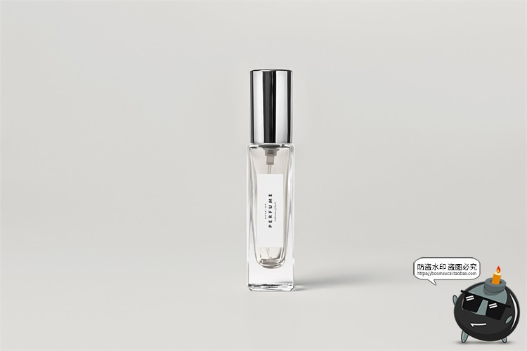 图片[3]-喷雾香水瓶小样标签产品随身包装空白贴图白膜样机PSD模板PS素材-设计猿