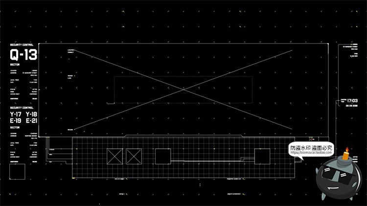 图片[4]-科幻未来赛博朋克HUD机能数据机械可视化显示仪表盘PSD模板PS素材-设计猿