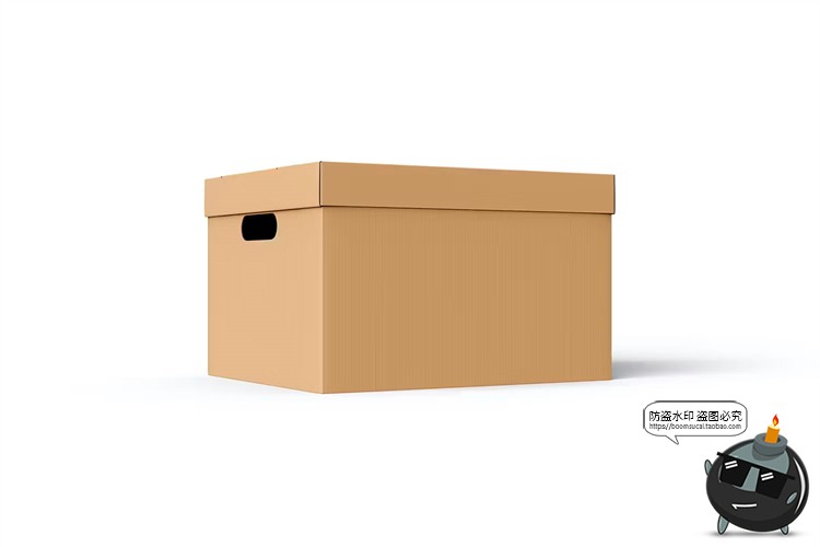 图片[14]-天地盖打包收纳纸箱搬家手提纸盒鞋盒智能贴图样机PSD模板PS素材-设计猿