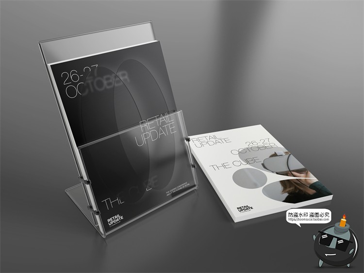 图片[4]-展览活动品牌延展水瓶袋子胸牌广告VI样机贴图PSD分层模板PS素材-设计猿