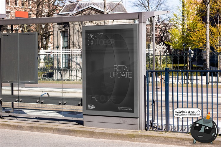 图片[6]-展览活动品牌延展水瓶袋子胸牌广告VI样机贴图PSD分层模板PS素材-设计猿