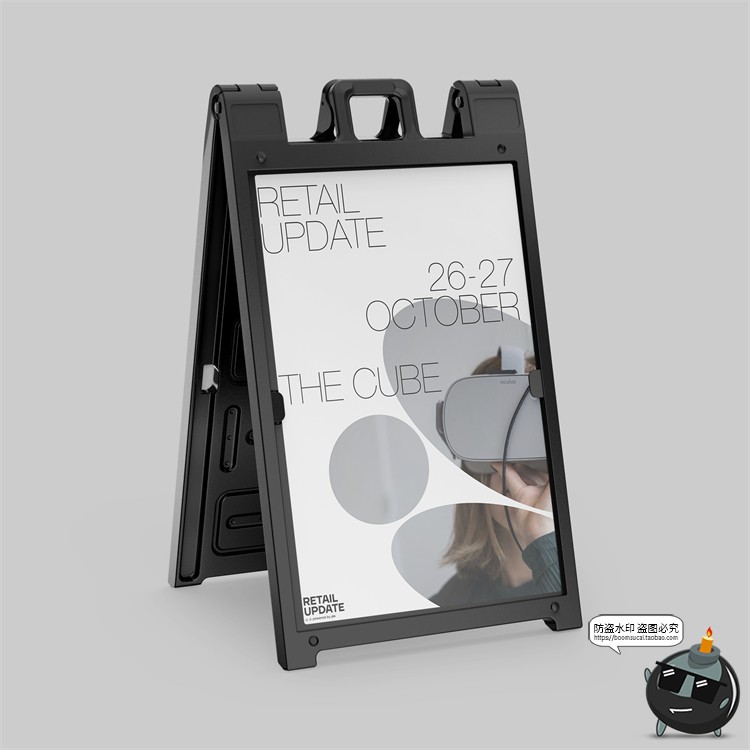 图片[7]-展览活动品牌延展水瓶袋子胸牌广告VI样机贴图PSD分层模板PS素材-设计猿