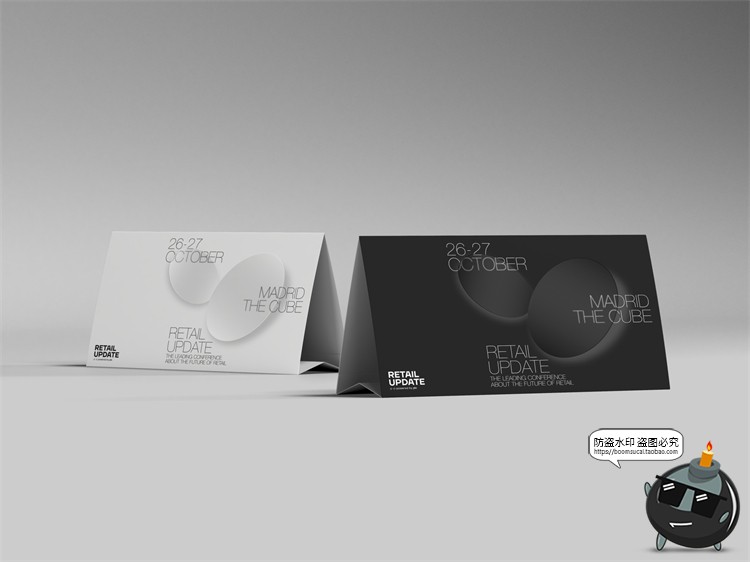 图片[27]-展览活动品牌延展水瓶袋子胸牌广告VI样机贴图PSD分层模板PS素材-设计猿