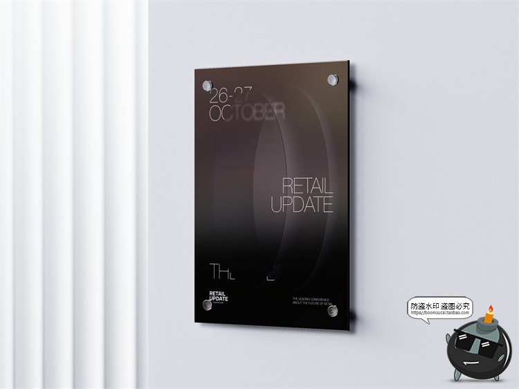 图片[28]-展览活动品牌延展水瓶袋子胸牌广告VI样机贴图PSD分层模板PS素材-设计猿