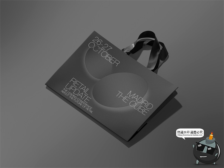 图片[29]-展览活动品牌延展水瓶袋子胸牌广告VI样机贴图PSD分层模板PS素材-设计猿