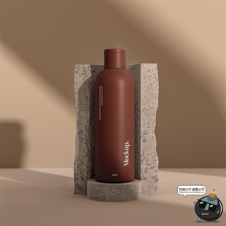 图片[4]-简约品牌护肤品美妆彩妆包装VI场景展示智能贴图样机PSD模板素材-设计猿