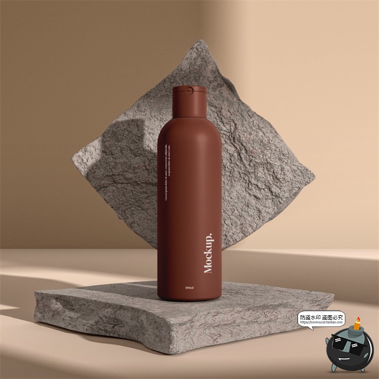 图片[5]-简约品牌护肤品美妆彩妆包装VI场景展示智能贴图样机PSD模板素材-设计猿