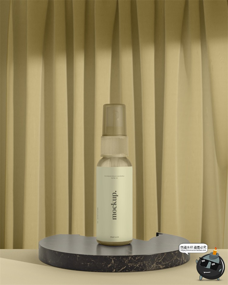 图片[12]-简约品牌护肤品美妆彩妆包装VI场景展示智能贴图样机PSD模板素材-设计猿