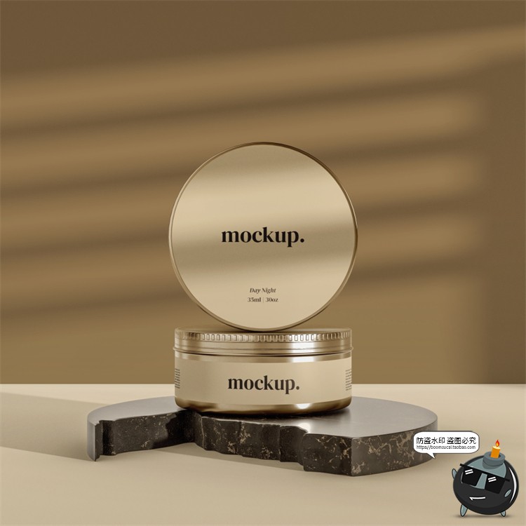 图片[13]-简约品牌护肤品美妆彩妆包装VI场景展示智能贴图样机PSD模板素材-设计猿