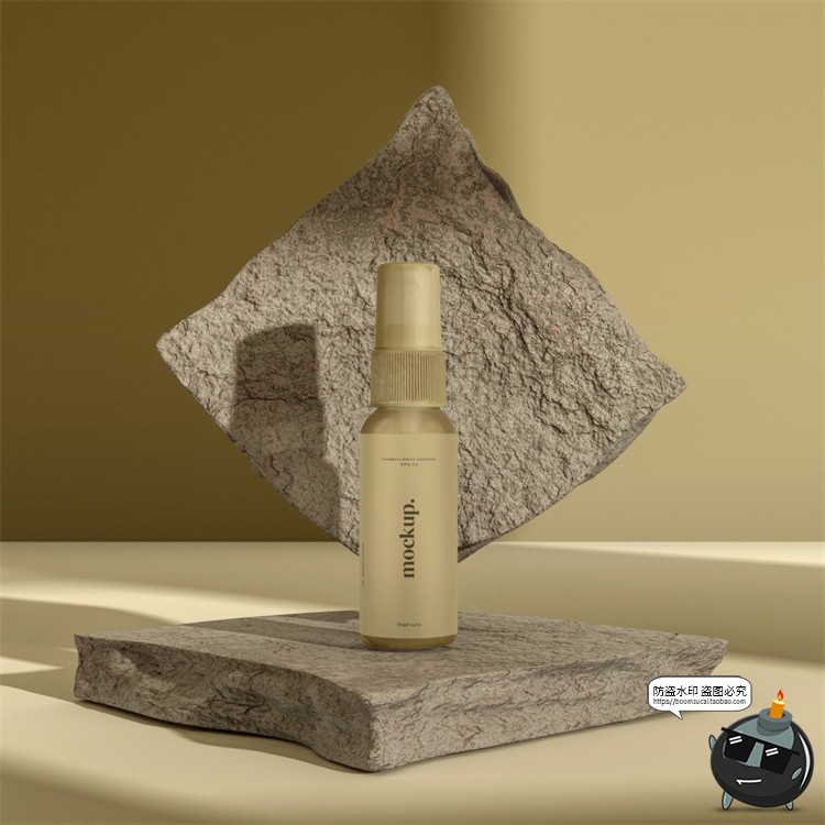 图片[26]-简约品牌护肤品美妆彩妆包装VI场景展示智能贴图样机PSD模板素材-设计猿