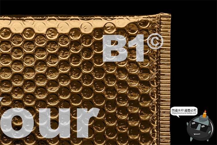 图片[7]-气泡袋邮寄快递包装效果展示智能贴图mockup样机PSD模版PS素材-设计猿