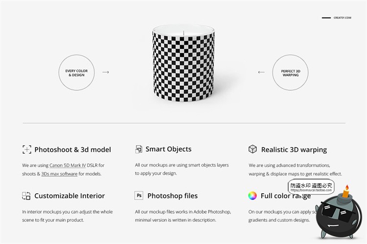 图片[2]-香薰蜡烛产品包装智能贴图外观效果展示mockups样机PSD模板PS素材-设计猿