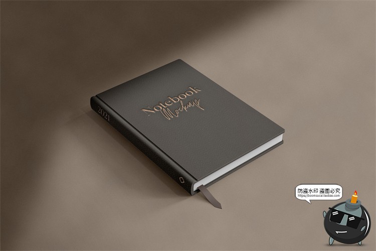 图片[5]-精装皮革商务笔记本水笔文具vi贴图效果展示样机PSD模板PS素材-设计猿