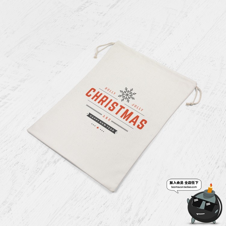 图片[3]-布袋布料拉扎绳袋子系绳logo包装宣传效果图vi展示文创样机ps素材-设计猿