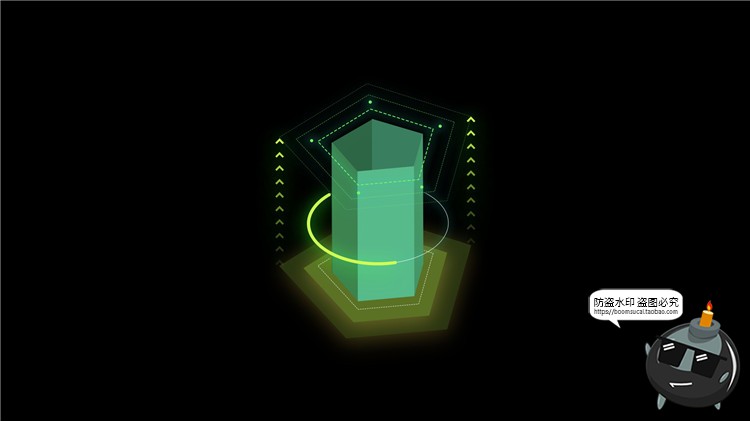 图片[7]-3D立体未来科技风赛博朋克元素几何物体图形装饰物PSD模板PS素材-设计猿