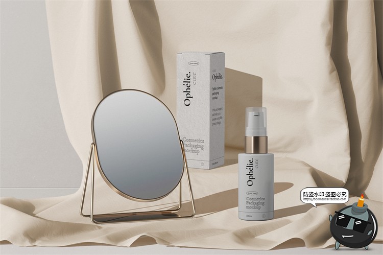 图片[7]-侘寂风复古咖啡品牌产品包装牛皮纸袋杯子样机贴图PSD模板PS素材-设计猿