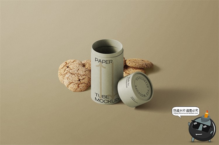 图片[20]-侘寂风复古咖啡品牌产品包装牛皮纸袋杯子样机贴图PSD模板PS素材-设计猿