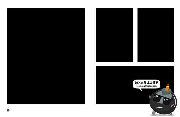 图片[10]-时尚艺术照片摄影作品杂志画册文案图文排版PSD分层模板设计素材-设计猿