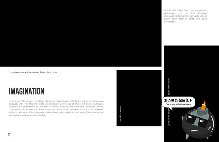 图片[11]-时尚艺术照片摄影作品杂志画册文案图文排版PSD分层模板设计素材-设计猿