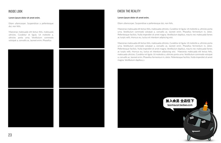 图片[14]-时尚艺术照片摄影作品杂志画册文案图文排版PSD分层模板设计素材-设计猿