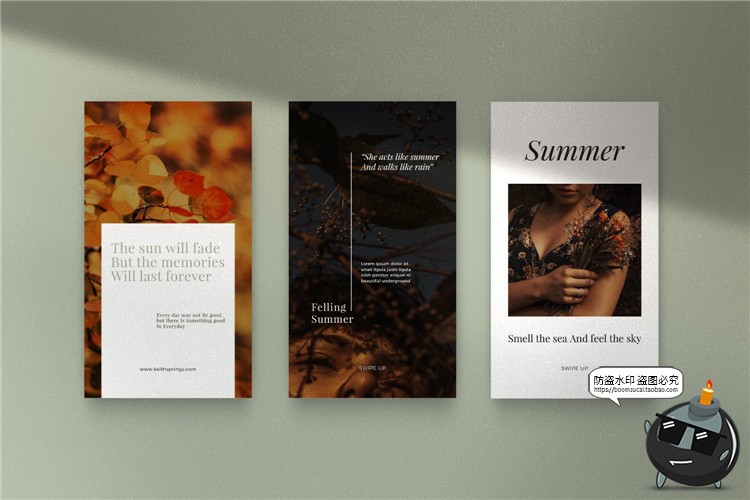 图片[11]-文艺风格品牌新品上新宣传广告海报照片图文排版PSD模板PS素材-设计猿