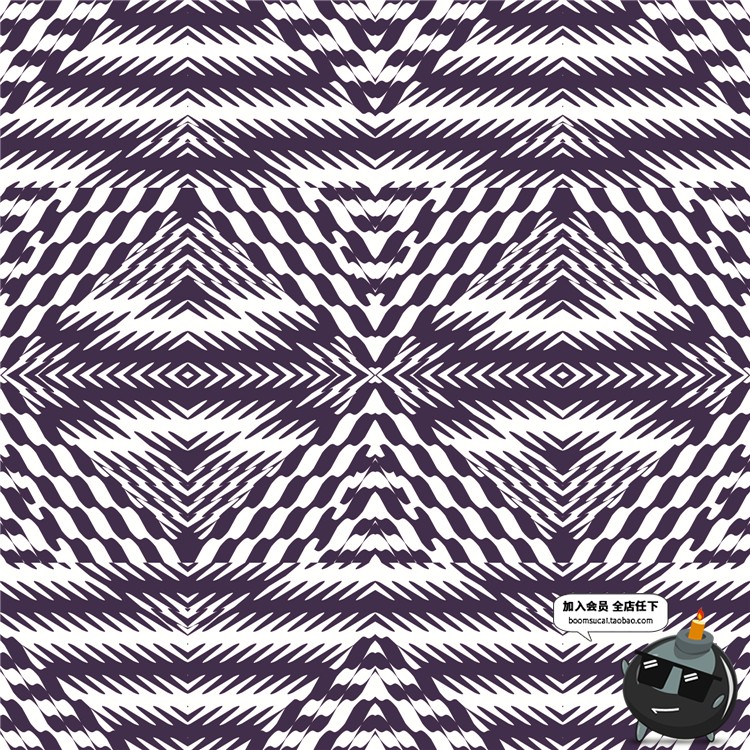 图片[10]-中国中式和风民族风格蓝色花纹瓷器背景底纹图案印刷AI矢量素材-设计猿