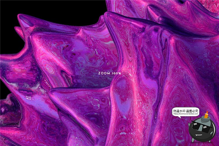 图片[2]-抽象液体石块震撼绚丽形状艺术装饰背景底纹纹理PNG免抠PS素材-设计猿