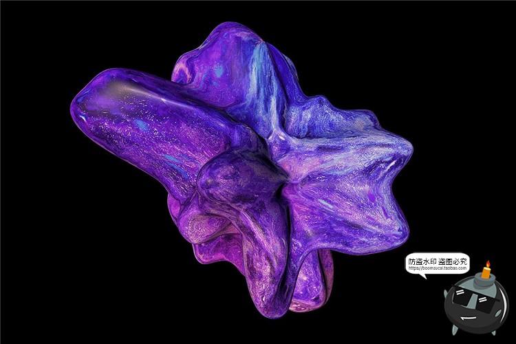 图片[7]-抽象液体石块震撼绚丽形状艺术装饰背景底纹纹理PNG免抠PS素材-设计猿