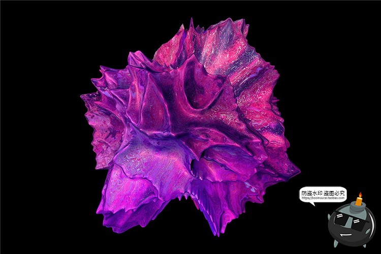 图片[9]-抽象液体石块震撼绚丽形状艺术装饰背景底纹纹理PNG免抠PS素材-设计猿