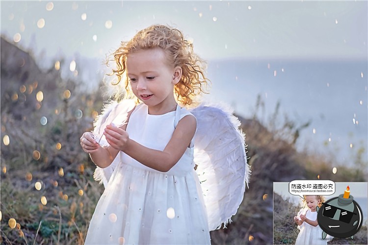 图片[3]-闪光粉末粒子金色金沙粉尘照片黑底叠层JPG图片后期合成PS素材-设计猿