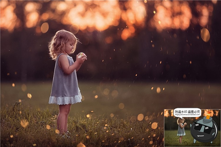 图片[4]-闪光粉末粒子金色金沙粉尘照片黑底叠层JPG图片后期合成PS素材-设计猿