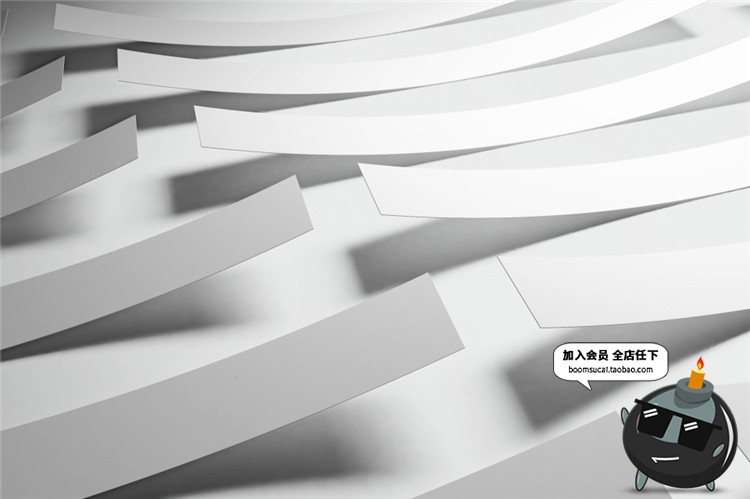 图片[15]-纸质手环腕带圆环装饰样机智能贴图效果展示vi提案PSD模板PS素材-设计猿