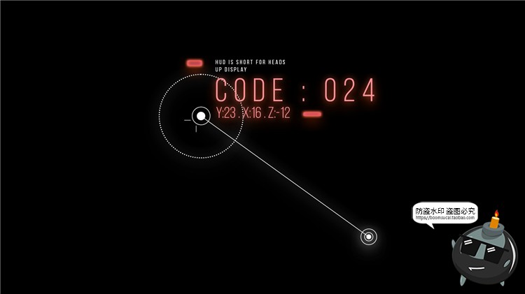 图片[13]-科技风指示文本框抽象赛博朋克文字排版主标题PS样式PSD模板素材-设计猿