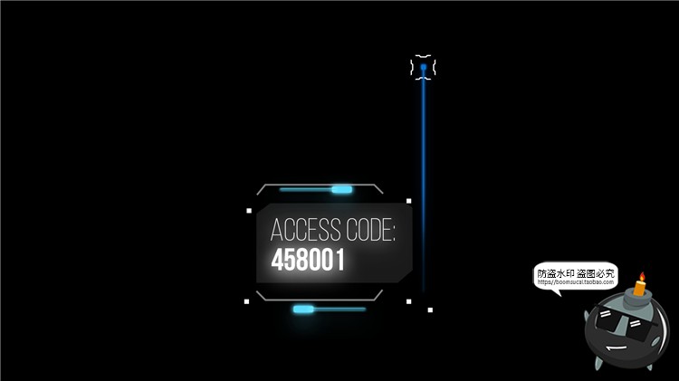 图片[17]-科技风指示文本框抽象赛博朋克文字排版主标题PS样式PSD模板素材-设计猿