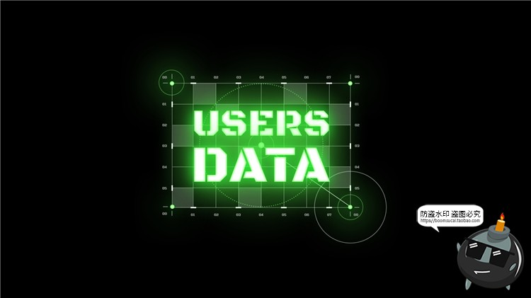 图片[8]-科技风抽象赛博朋克霓虹创意文字排版标题框PS样式PSD模板素材图-设计猿