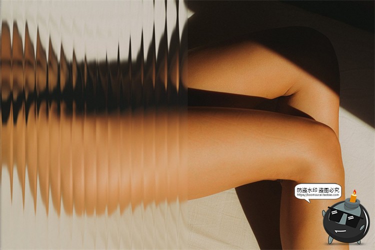 图片[2]-流行透明波浪玻璃纹滤镜百叶窗波浪图片效果PSD置换滤镜PS素材-设计猿