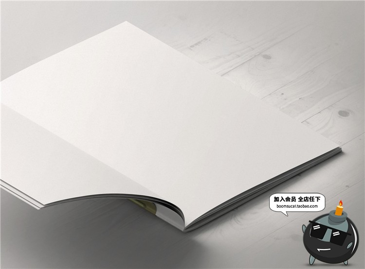 图片[11]-书籍书本杂志封面包装vi设计展示智能贴图文创样机PSD模板PS素材-设计猿