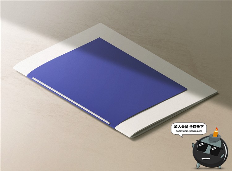 图片[14]-书籍书本杂志封面包装vi设计展示智能贴图文创样机PSD模板PS素材-设计猿