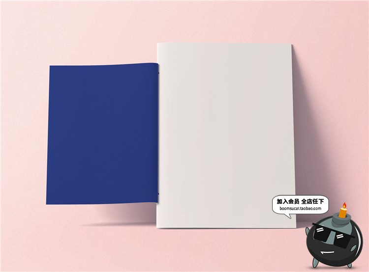 图片[16]-书籍书本杂志封面包装vi设计展示智能贴图文创样机PSD模板PS素材-设计猿