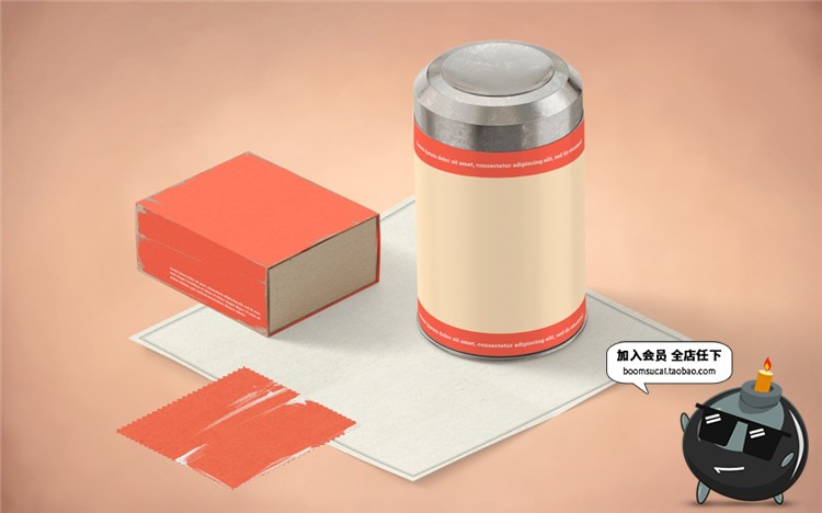 图片[29]-企业商务文具桌面用品装饰摆件场景VI设计展示模型PS样机模板素材-设计猿