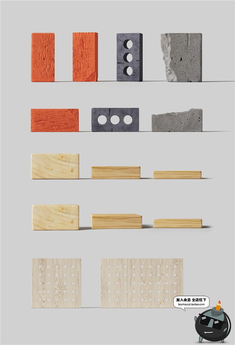 图片[27]-北欧文艺轻奢风品牌包装Vi展示样机场景元素模型PSD模板PS素材-设计猿