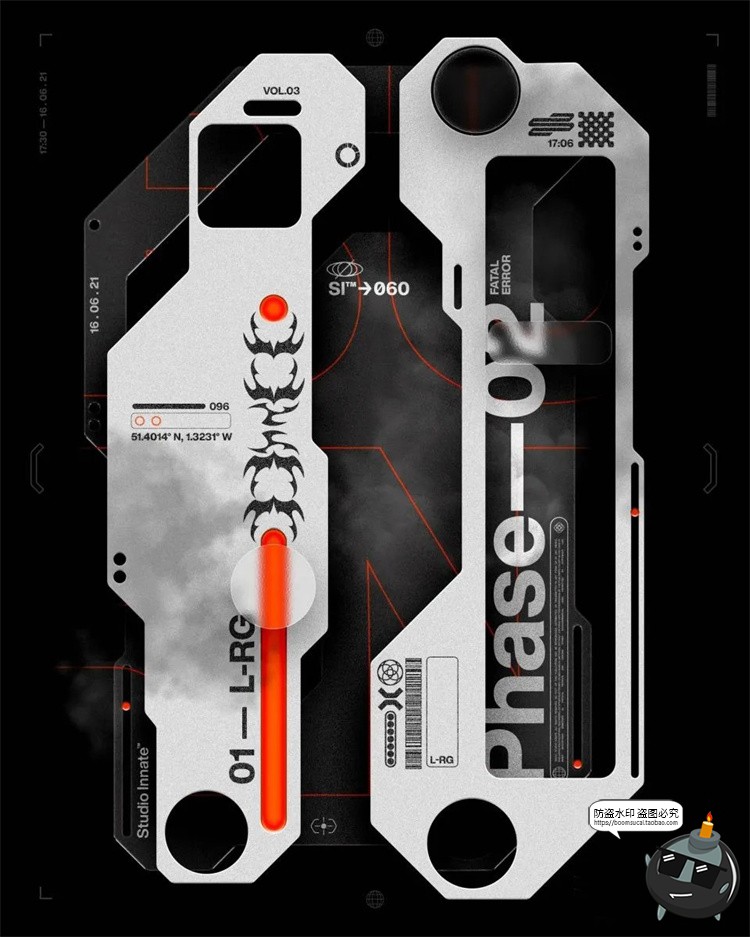 图片[11]-潮流创意透明磨砂毛玻璃质感图片效果mockups样机PSD模板PS素材-设计猿