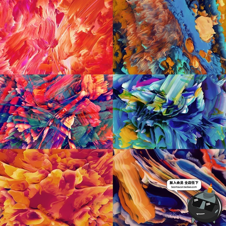 图片[2]-油彩油漆风格大理石冲击纹理包装图案JPG大图片高清背景设计素材-设计猿