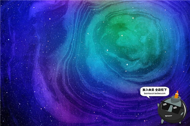 图片[2]-高清绚丽炫彩扭曲星空大理石水彩聚丙乙烯背景底纹图片JPG素材-设计猿