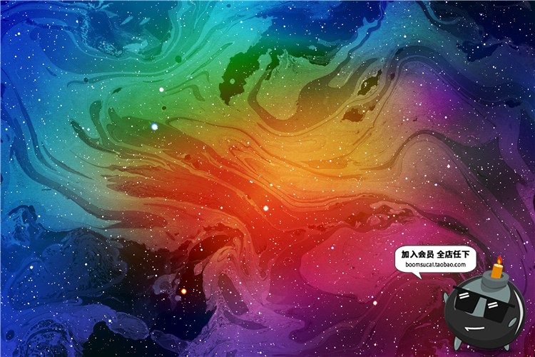 图片[17]-高清绚丽炫彩扭曲星空大理石水彩聚丙乙烯背景底纹图片JPG素材-设计猿